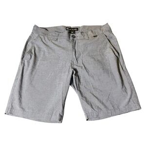 Travis Mathew El Dorado Shorts Mens 32 Regular Fit Golf Performance Stretch Blue